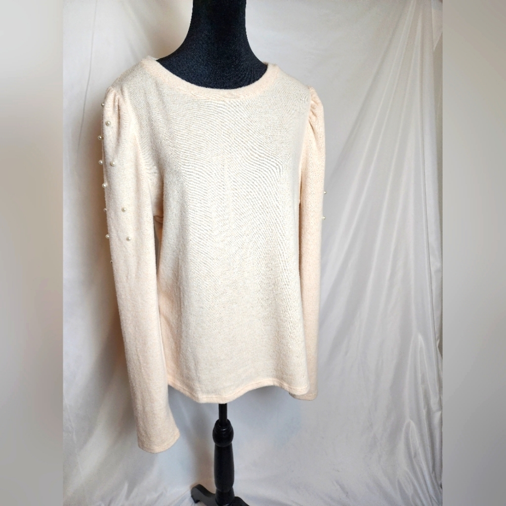 A love Story NWT XL Sweater With Pearls